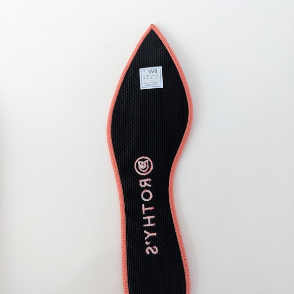 ♥️NWOT Rothy's The Point Flame Red Woman's Flat Shoes♥️ - Picture 14 of 16